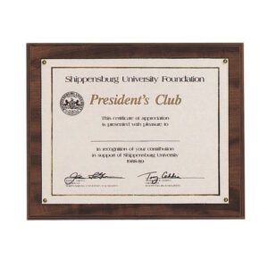 Photo Certificate plaque